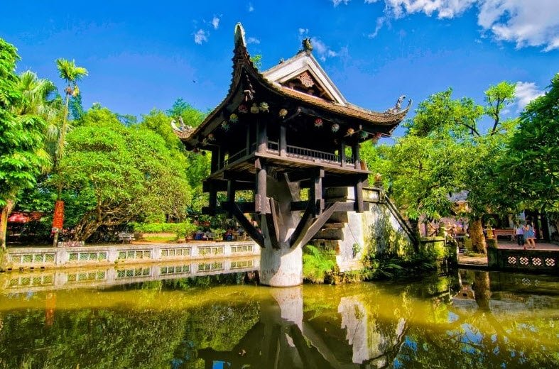 One Pillar Pagoda, Hanoi, Vietnam